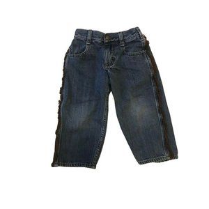 Boy's OshKosh Bigosh Blue Jeans with Fringe Size 2T